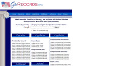 Desktop Screenshot of govrecords.org